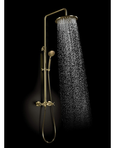 Deante Temisto dušas kolonna, ar vannas maisītāju NAC_M1QT