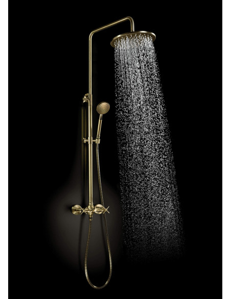 Deante Temisto dušas kolonna, ar vannas maisītāju NAC_M1QT