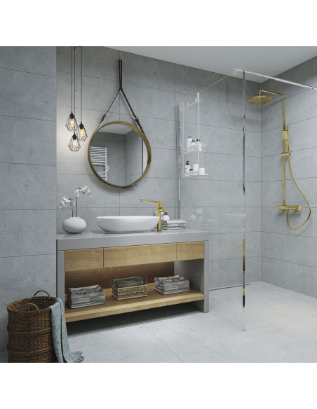 Deante Arnika Dušas kolonna, ar dušas maisītāju NAC_Z1QK