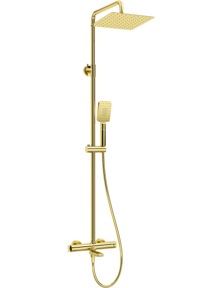 Deante Therm dušas kolonna, ar vannas maisītāju, termostats NAC_Z1HT