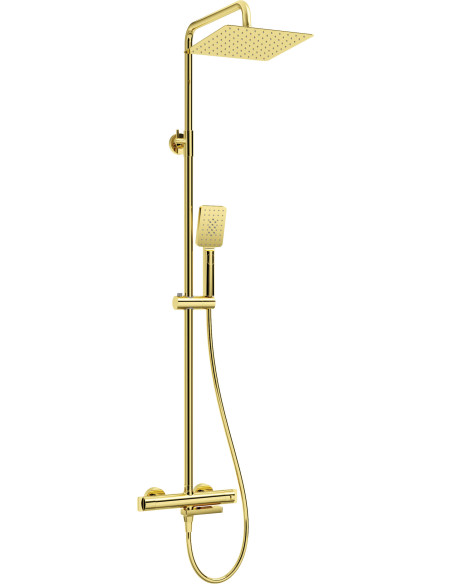 Deante Therm dušas kolonna, ar vannas maisītāju, termostats NAC_Z1HT