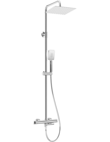 Deante Therm dušas kolonna, ar vannas maisītāju, termostatiskais NAC_01HT