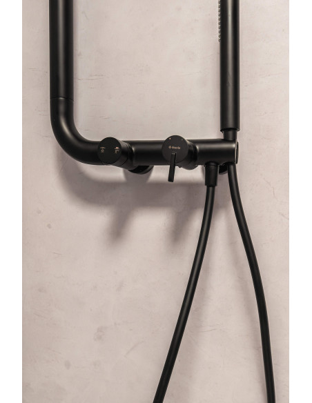 Deante Silia Dušas kolonna, ar dušas maisītāju NQS_N4XM