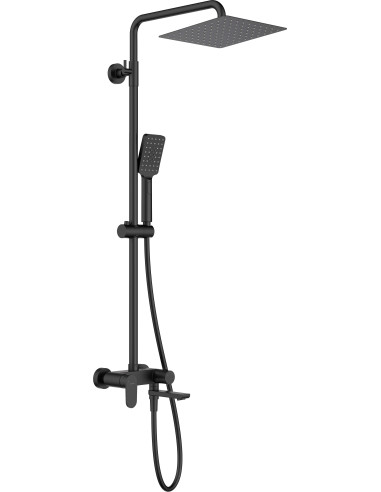 Deante Alpinia dušas kolonna ar vannas maisītāju - pārvietojama snīpe NAC_N1AM