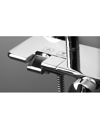 Deante Boro dušas kolonna, ar dušas jaucējkrānu NER_N4PM