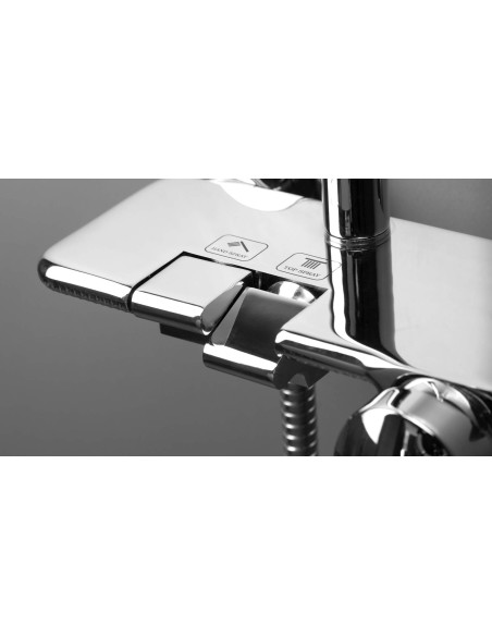 Deante Boro dušas kolonna, ar dušas jaucējkrānu NER_N4PM