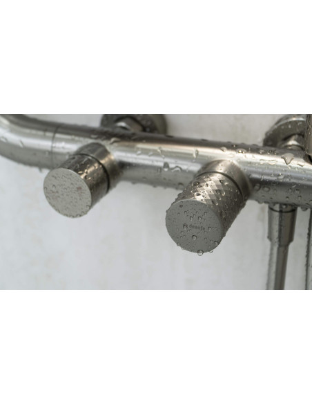 Deante Silia Hexa Dušas kolonna ar dušas maisītāju NHS_F4XM