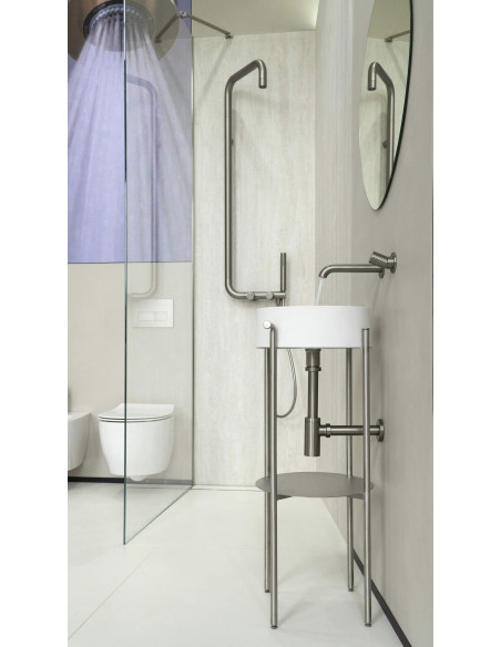 Deante Silia Hexa Dušas kolonna ar dušas maisītāju NHS_F4XM