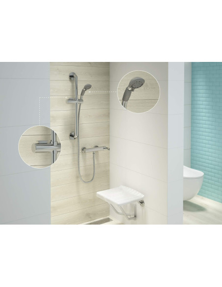 Deante Vital dušas komplekts, 3 funkcijas - 2in1 NIV_051K