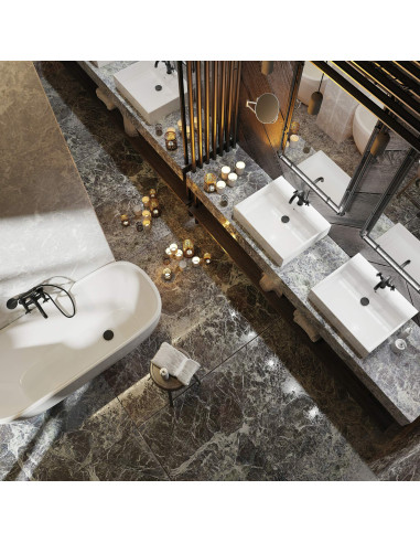 Deante Temisto vannas jaucējkrāns, dušas komplekts BQT_N11D