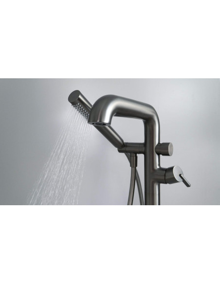 Deante Silia Vannas maisītājs, brīvi stāvošs, ar dušas komplektu BQS_D17M