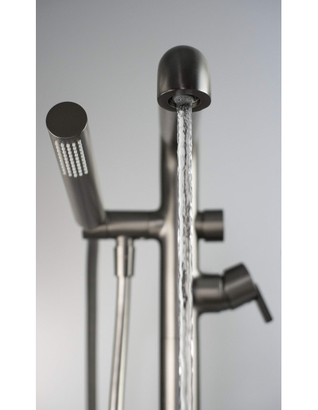 Deante Silia Vannas maisītājs, brīvi stāvošs, ar dušas komplektu BQS_D17M