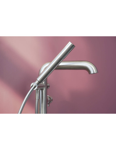 Deante Silia Vannas maisītājs, brīvi stāvošs, ar dušas komplektu BQS_F17M