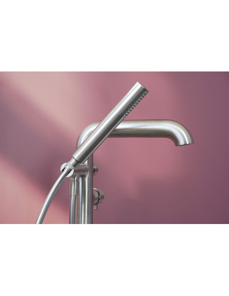 Deante Silia Vannas maisītājs, brīvi stāvošs, ar dušas komplektu BQS_F17M