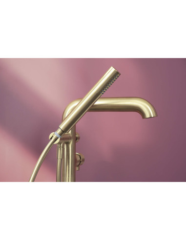 Deante Silia Vannas maisītājs, brīvi stāvošs, ar dušas komplektu BQS_R17M