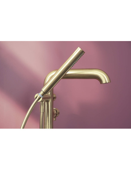 Deante Silia Vannas maisītājs, brīvi stāvošs, ar dušas komplektu BQS_R17M