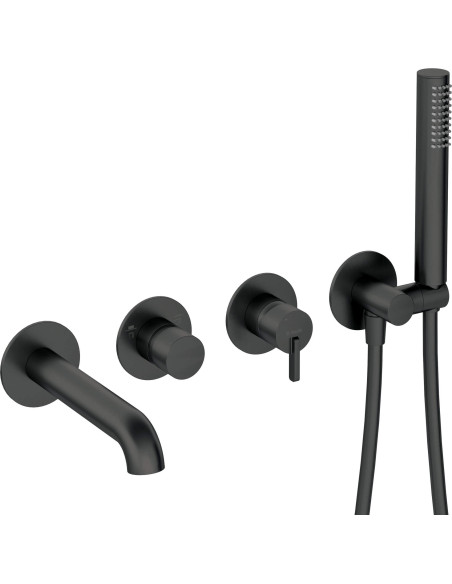 Deante Silia vannas maisītājs, 4 caurumu, slēptais BQS_N18P