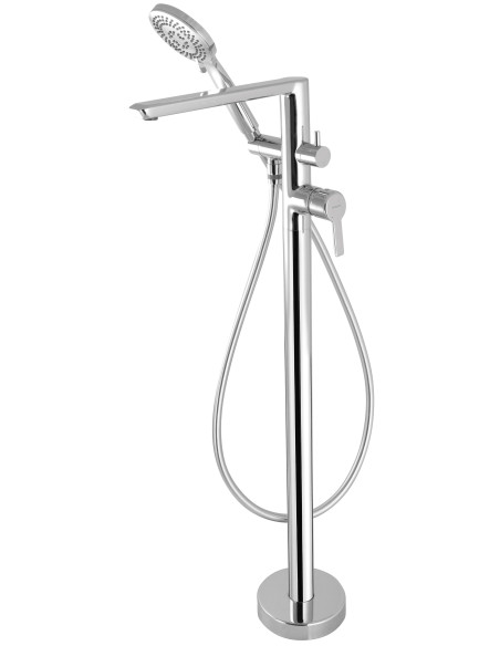 Deante Arnika Vannas maisītājs, brīvi stāvošs, ar dušas komplektu BQA_017M