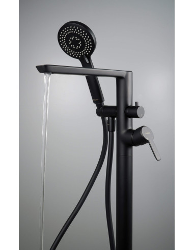 Deante Arnika Vannas maisītājs, brīvi stāvošs, ar dušas komplektu BQA_N17M