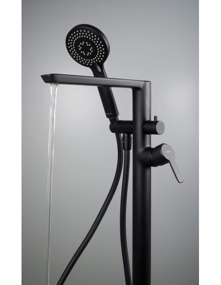 Deante Arnika Vannas maisītājs, brīvi stāvošs, ar dušas komplektu BQA_N17M