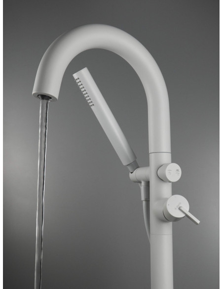 Deante Silia Vannas maisītājs, brīvi stāvošs, ar dušas komplektu BQS_A17N