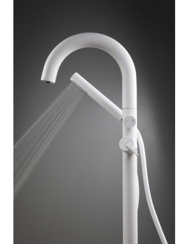 Deante Silia Vannas maisītājs, brīvi stāvošs, ar dušas komplektu BQS_A17N