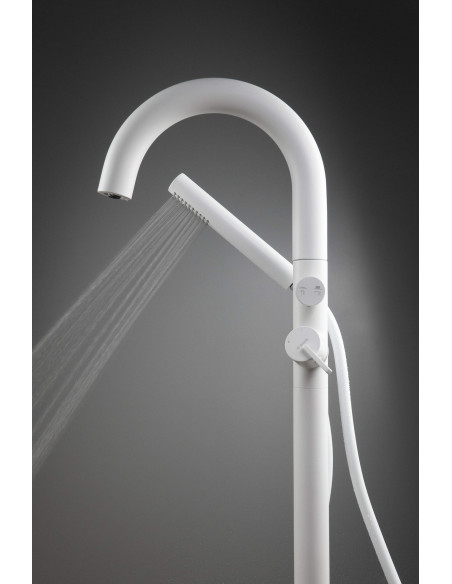 Deante Silia Vannas maisītājs, brīvi stāvošs, ar dušas komplektu BQS_A17N