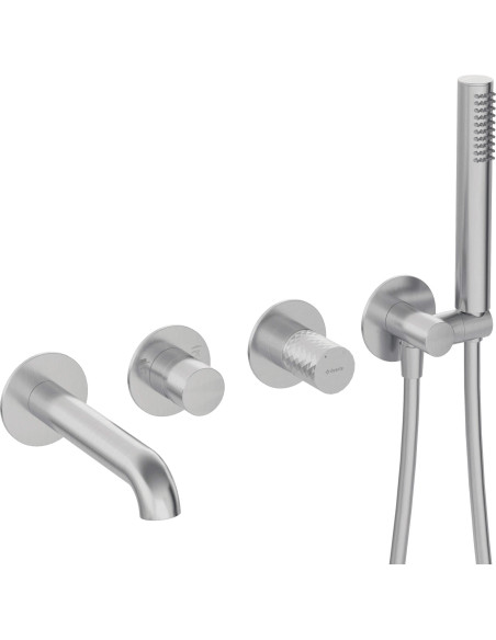 Deante Silia Hexa vannas maisītājs, 4 caurumu, slēpts BHS_F18P