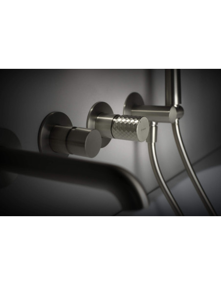 Deante Silia Hexa vannas maisītājs, 4 caurumu, slēpts BHS_F18P