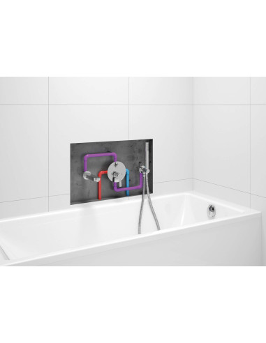 Deante Arnika dušas maisītājs, iebūvējams, ar dušas slēdzi BQA_044P