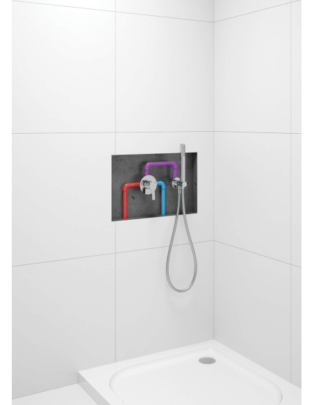 Deante Arnika dušas jaucējkrāns, iebūvējams, bez dušas slēdža BQA_044L