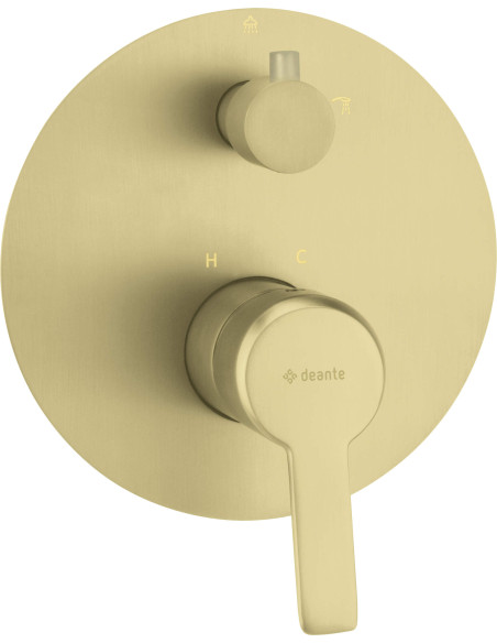 Deante Arnika dušas jaucējkrāns, iebūvējams, ar dušas slēdzi BQA_R44P