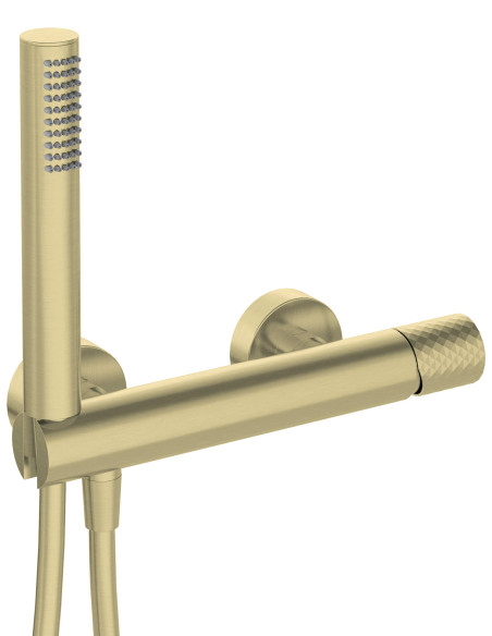 Deante Silia Hexa dušas maisītājs, ar dušas komplektu BHS_R41M