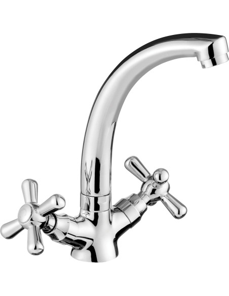 Pabeigts Symetrio Izlietnes jaucējkrāns BOS_020D