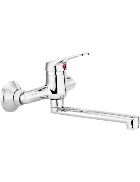 Deante Lobo izlietnes jaucējkrāns, pie sienas stiprināms BYU_050M