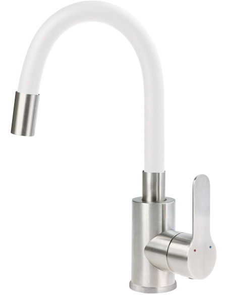 Deante Lupo izlietnes krāns ar saliekamu snīpi BLU_W240