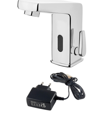 Deante Sensor izlietnes jaucējkrāns, bezkontakta, ar temperatūras kontroli - 230/6V BCH_029V