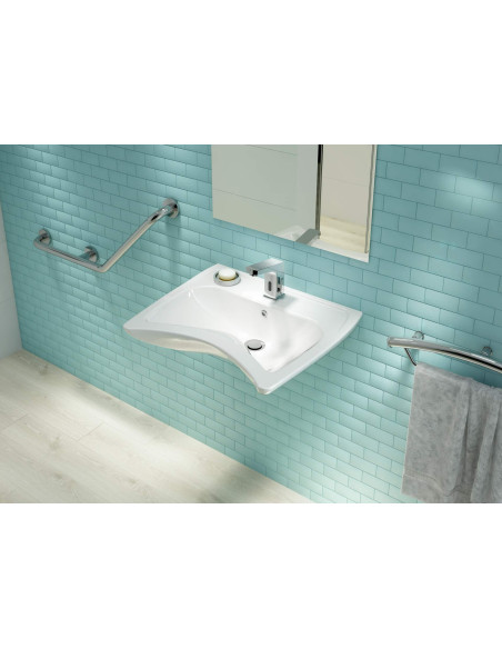 Deante Sensor izlietnes jaucējkrāns, bezkontakta, ar temperatūras kontroli - 230/6V BCH_029V