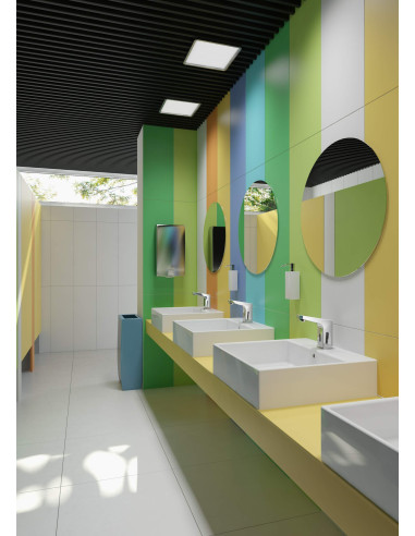 Deante Sensor izlietnes jaucējkrāns, bezkontakta, ar temperatūras kontroli - 230/6V BCH_029V