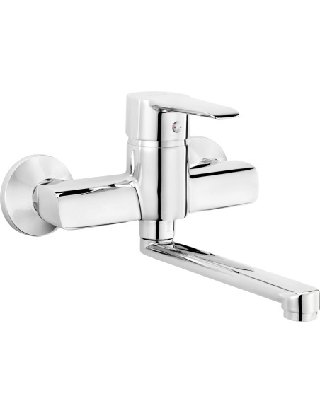 Deante Corio izlietnes krāns, Sienas stiprinājums - ECO kārtridžs BFCE050M