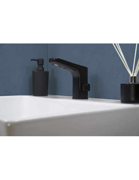 Deante Hiacynt izlietnes krāns, bezkontakta, ar temperatūras kontroli - 4xAA BQH_N29R