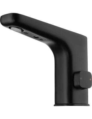 Deante Hiacint izlietnes krāns, bezkontakta, ar temperatūras kontroli - 230/6V BQH_N29V