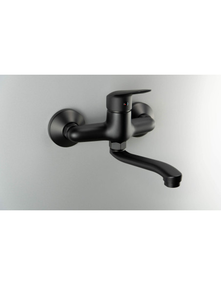 Deante Boro izlietnes jaucējkrāns, stiprinājums pie sienas BMO_N50M