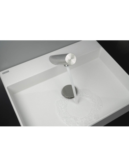 Deante Sense izlietnes krāns, bezkontakta, bez temperatūras kontroles - 4xAA BQR_F28R