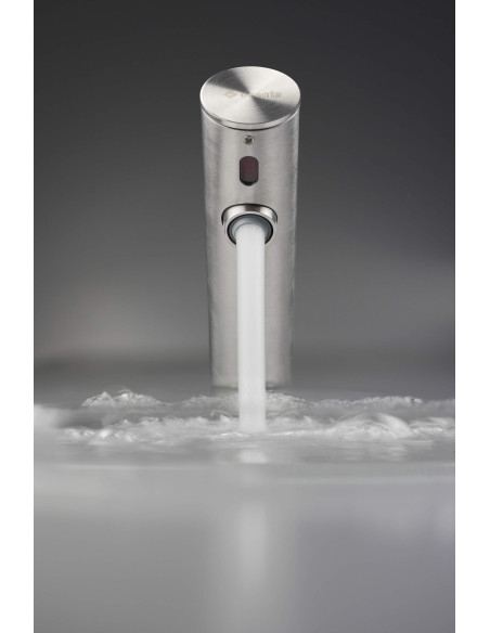 Deante Sense izlietnes krāns, bezkontakta, bez temperatūras kontroles - 4xAA BQR_F28R