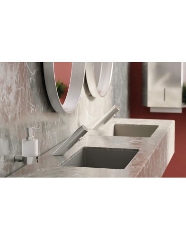 Deante Sense izlietnes jaucējkrāns, bezkontakta, bez temperatūras kontroles - 230/6V BQR_F28V