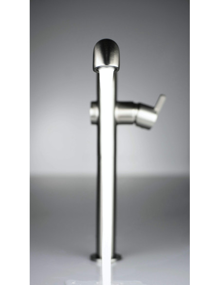 Deante Silia izlietnes krāns, augsts, ar taisnstūra snīpi BQS_D24K