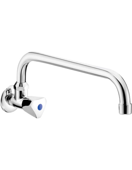 Deante Izlietnes krāns, piestiprināms pie sienas, aukstam vai jauktam ūdenim BEZ_051L