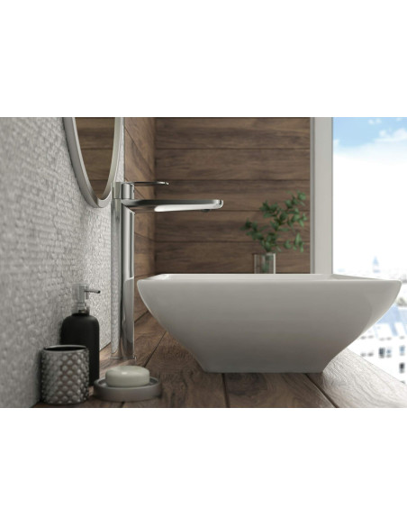 Deante Alpinia izlietnes krāns, augsts - EKO aerators 4,5 l/min BGAE020K