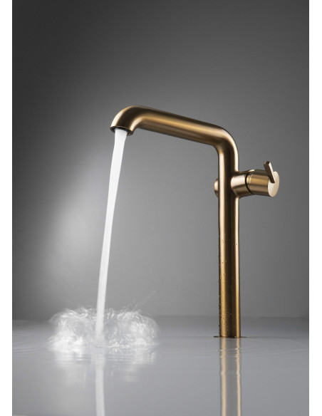 Deante Silia izlietnes krāns, augsts, ar taisnstūra snīpi BQS_C24K